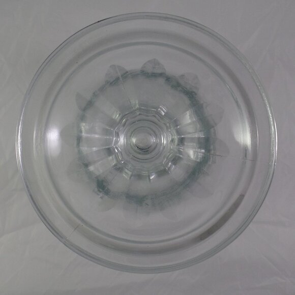 Home Interiors 11” Hurricane Footed Vase - vintage - Picture 2 of 3